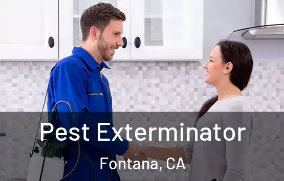  Pest Exterminator Fontana, CA